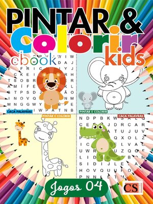 cover image of Pintar e Colorir Kids
